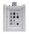 LD Systems Portable Column PA System with Mixer and Bluetooth white