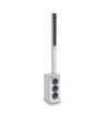 LD Systems Portable Column PA System with Mixer and Bluetooth white