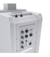 LD Systems Portable Column PA System with Mixer and Bluetooth white