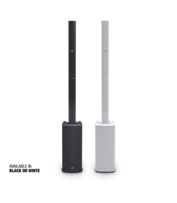 LD Systems Portable Column PA System with Mixer and Bluetooth white