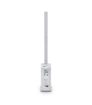 LD Systems Portable Column PA System with Mixer and Bluetooth white