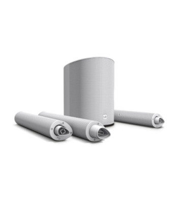 LD Systems Ultra-portable Battery-powered Column PA System White - 3200 mAh Version