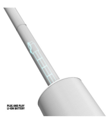 LD Systems Ultra-portable Battery-powered Column PA System White - 3200 mAh Version