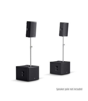 LD Systems 2 x 12" powered PA Speaker + 2 x 18" powered Subwoofer