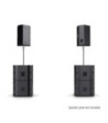 LD Systems 2 x 15" passive PA Speaker + 4 x 18" passive Subwoofer + Amping Rack