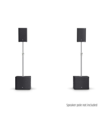 LD Systems 2 x 10" powered PA Speaker + 2 x 15" powered Subwoofer