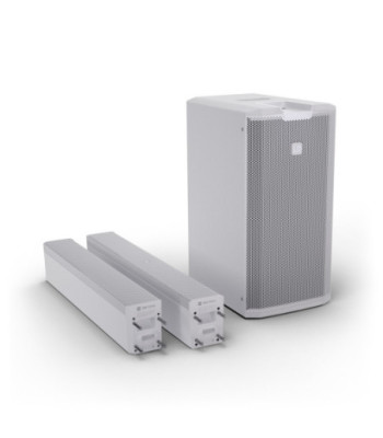 LD Systems Portable cardioid column PA system with digital mixer