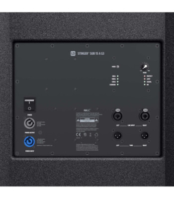 LD Systems Active 15" bass-reflex PA subwoofer