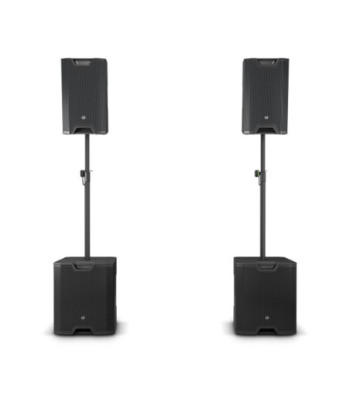 LD Systems Powered 15" Bass Reflex PA Subwoofer