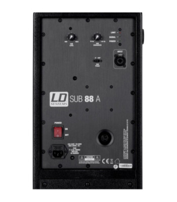 LD Systems 2 x 8" active Subwoofer