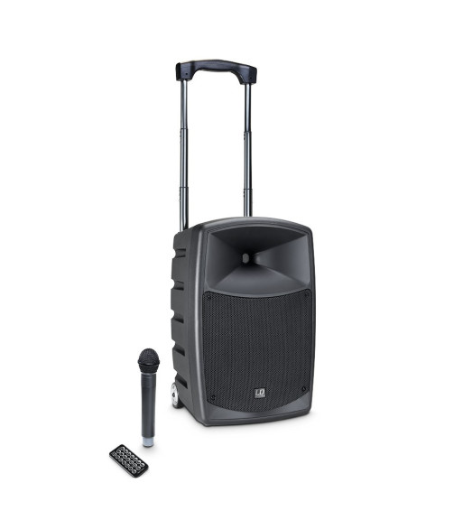 LD Systems Battery Powered Bluetooth Speaker with Mixer and Wireless Microphone