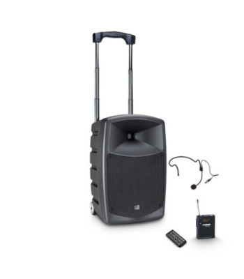 LD Systems Battery Powered Bluetooth Speaker with Mixer