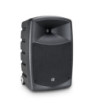 LD Systems Battery Powered Bluetooth Speaker with Mixer and Wireless Microphone