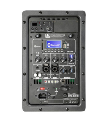 LD Systems Battery Powered Bluetooth Speaker with Mixer and Wireless Microphone