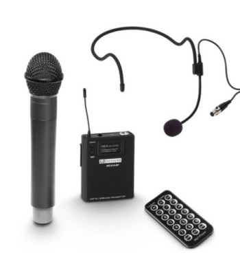 LD Systems Battery-Powered Bluetooth Speaker with Mixer and Wireless Microphone