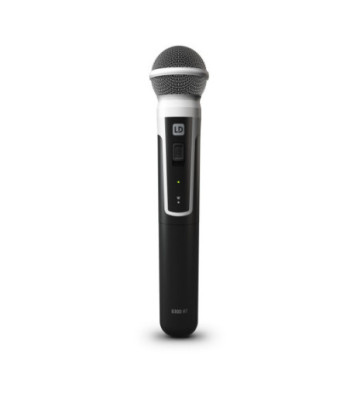 LD Systems Dual - Wireless Microphone System with 2 x Dynamic Handheld Microphone- 863 - 865 MHz+ 823 - 832 MHz