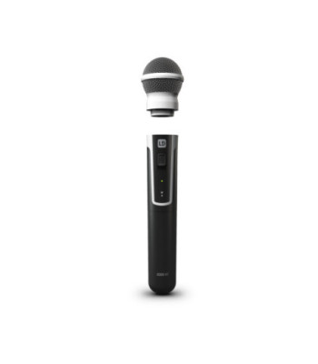 LD Systems Dual - Wireless Microphone System with 2 x Dynamic Handheld Microphone- 863 - 865 MHz+ 823 - 832 MHz