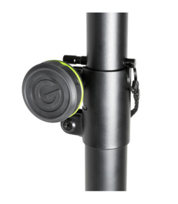 Gravity Set of 2 Aluminium Speaker Stands with Carrying Bag