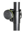 Gravity Set of 2 Aluminium Speaker Stands with Carrying Bag