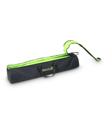 Gravity Set of 2 Aluminium Speaker Stands with Carrying Bag