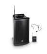 LD Systems Portable PA Loudspeaker with Headset Microphone