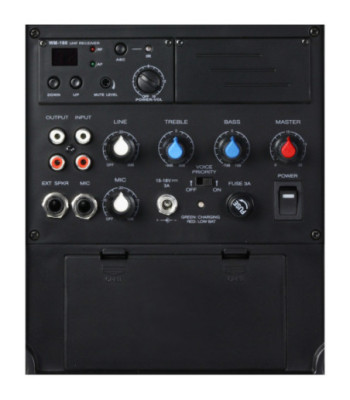 LD Systems Portable PA Loudspeaker with Headset