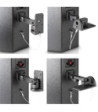 Universal Wall mount for speakers up to 10kg black