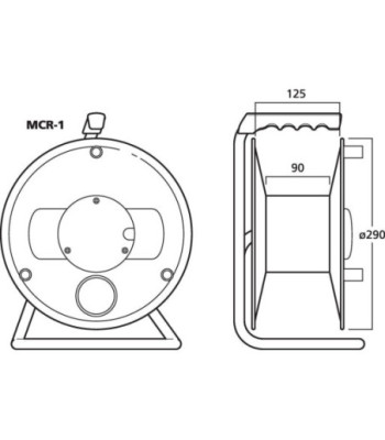 Kabeltromle - MCR-1 ORG.MAKERS BRAND