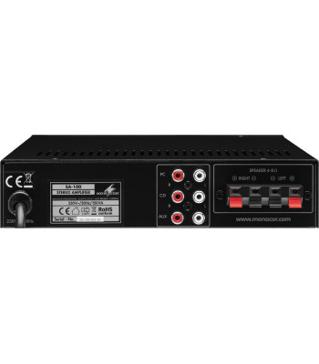 Forstærker 2x50Wmax - SA-100 MONACOR