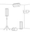 PA-højttaler - PAB-306/SW Monacor