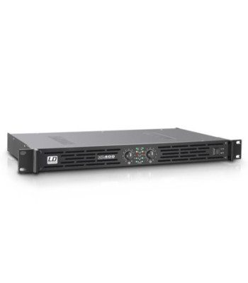 LD Systems PA Power Amplifier Class D 2 x 200 W 4 Ohms