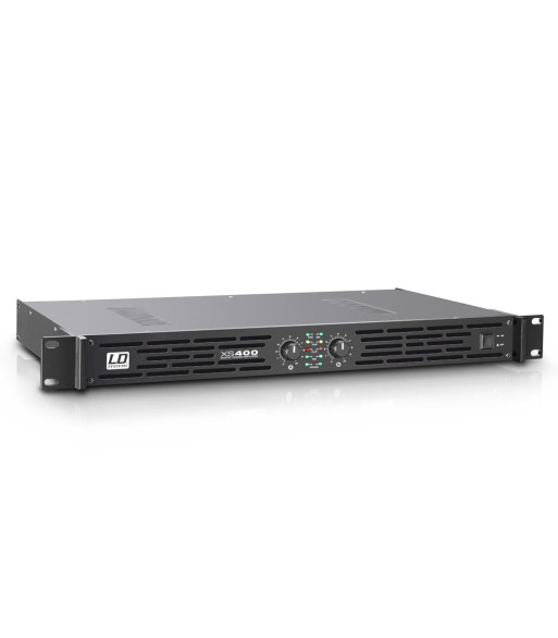 LD Systems PA Power Amplifier Class D 2 x 200 W 4 Ohms