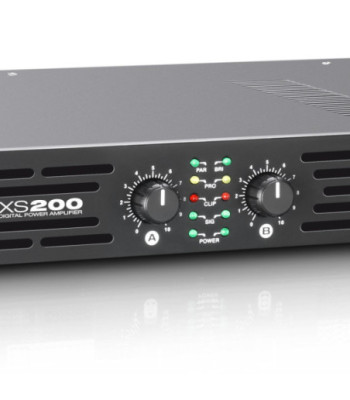 LD Systems PA Power Amplifier Class D 2 x 100 W 4 Ohms