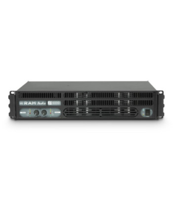Ram Audio PA Power Amplifier 2 x 2950 W 2 Ohms incl. DSP and GPIO Module