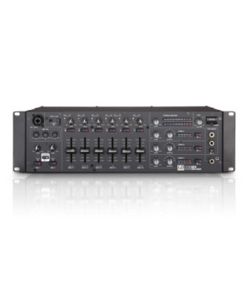 LD Systems 19" 4-Zone Mixer 3U