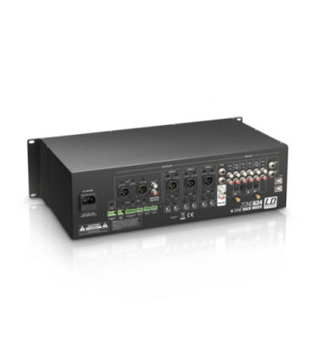 LD Systems 19" 4-Zone Mixer 3U