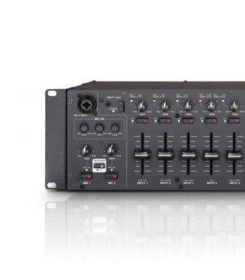 LD Systems 19" 4-Zone Mixer 3U