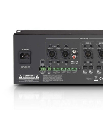 LD Systems 19" 4-Zone Mixer 3U
