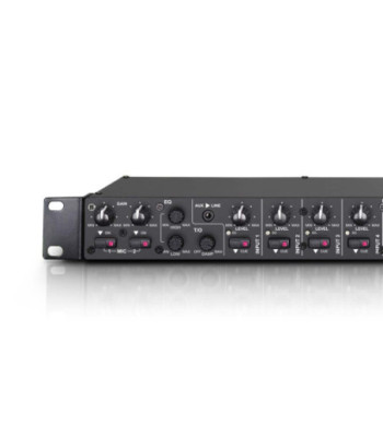 LD Systems 19" 2-Zone Mixer 1U