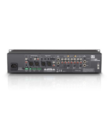 LD Systems 19" 2-Zone Mixer 2U