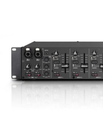 LD Systems 19" 2-Zone Mixer 2U