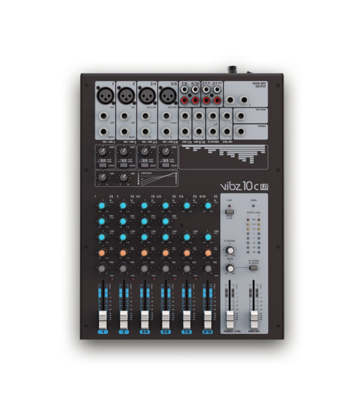 LD Systems 10 Channel Mixing Console with Compressor LD Systems 10 Channel Mixing Console with Compressor