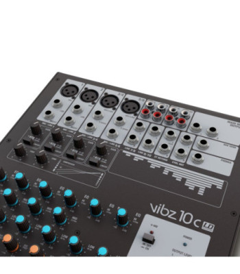 LD Systems 10 Channel Mixing Console with Compressor