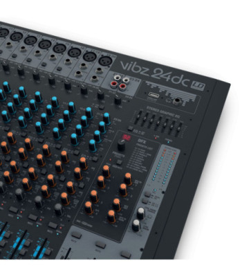 LD Systems 24 Channel Mixing Console with DFX and Compressor