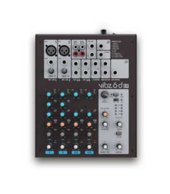 LD Systems 6-Channel Mixing Console with DFX