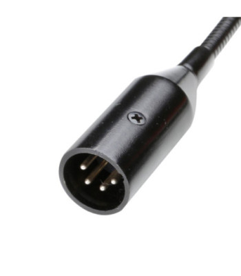 4-pin XLR Gooseneck Light with 4 COB LEDs