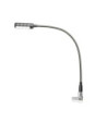 Angled 3-pin XLR Gooseneck Light with 4 COB LEDs