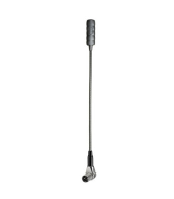 Angled 3-pin XLR Gooseneck Light with 4 COB LEDs