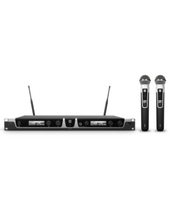LD Systems Dual - Wireless Microphone System with 2 x Dynamic Handheld Microphone