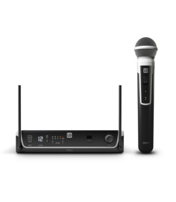 LD Systems Wireless Microphone System with Dynamic Handheld Microphone - 655 - 679 MHz